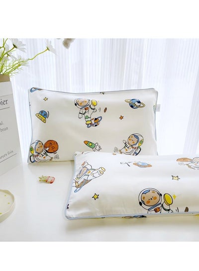 اشتري 100% Long Staple Cotton Pillowcase for Kids Bedding Pillowcase Baby Pillowcase (2PCS) في السعودية
