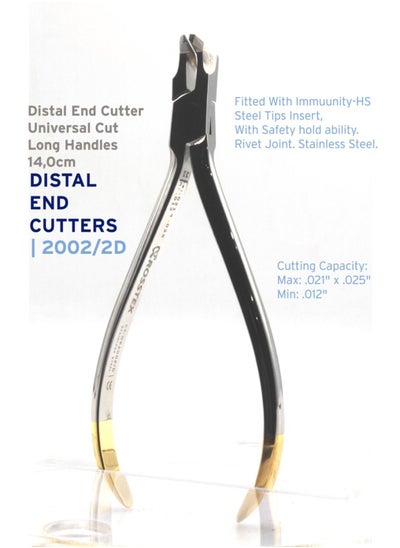 Buy Dental Instruments Distal End Cutter Universal Cut Long Handles 14,0cm in Saudi Arabia