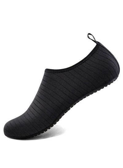 Buy Swimming Shoes For Women and Men Non Slip And Quick-dry Thermoplastic Rubber Sole Beach Water Shoes Socks For Pool Snorkeling Surfing Kayaking Walking Yoga in Saudi Arabia