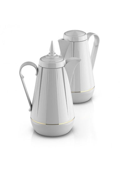 Buy 2 Pcs Thermos Flask Set 1 liter in Saudi Arabia