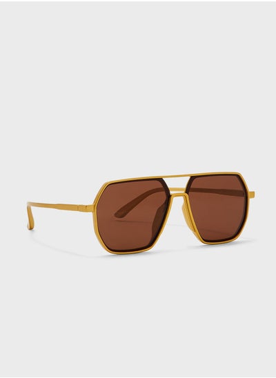 Buy Angular Len Heptagon Sunglasses in UAE