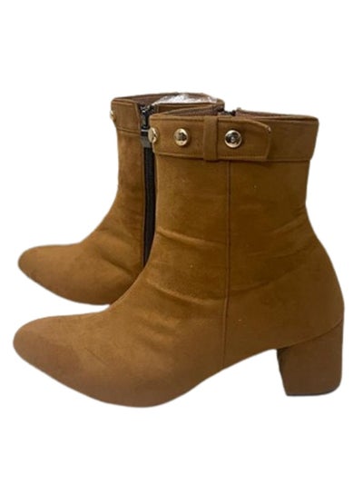اشتري Suede Ankle Boot Brown (Size 41 EU ) في مصر