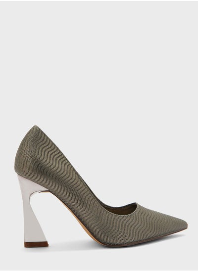 اشتري Curved Heel Pointed Pump في السعودية