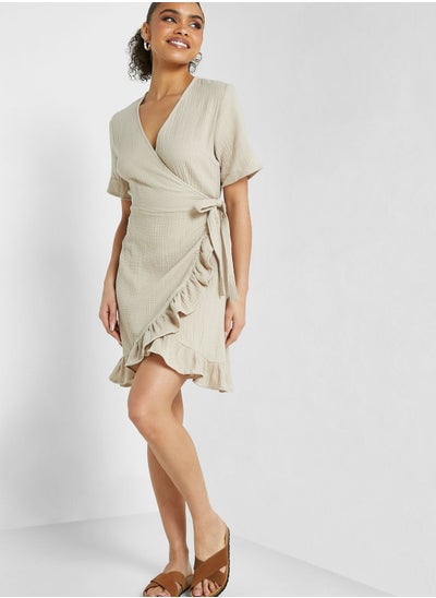 Buy Ruffle Detail Dress in UAE