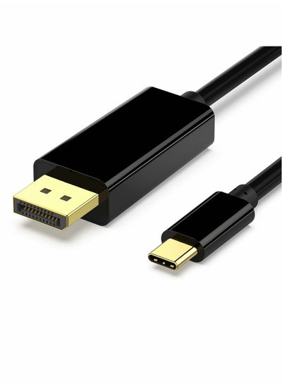 Buy USB C to DP Cable, 4K@60Hz Type C to DP Cord 6ft in Saudi Arabia