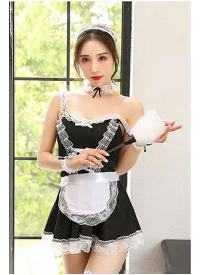 Buy Lace Maid Uniform Lingerie Sets in UAE