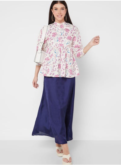 Buy Yoke Detail Skirt in Saudi Arabia