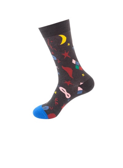 Buy Unisex Absorb Sweat and Deodorize Socks 3 Pairs High Quality Socks One Size Fits All in UAE