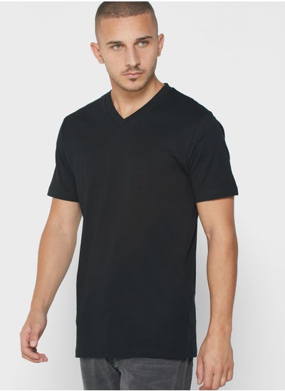 Buy Essential V Neck T-shirt in Saudi Arabia