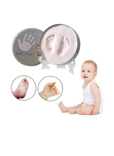 اشتري Newborn Baby Hand And Foot Print Mud Photo Frame في السعودية