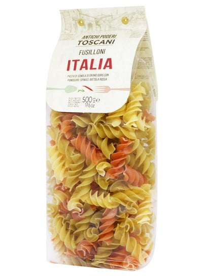 اشتري Antichi Poderi Toscani - Pasta - Fusilloni Tricolore - 500 gr في الامارات