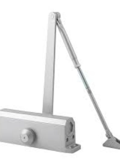 Buy KNP Automatic Adjustable Door Closer in Silver is designed to ensure that doors close securely and quietly. in UAE