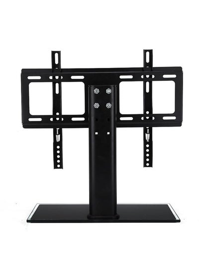 Buy Mobile TV Stand, Universal TV Mount Stands with Bracket for 32-65 Inch LCD LED TVs, Height Adjustable TV Base Stand Holds 45 KG & Max, VESA 600x400mm in UAE