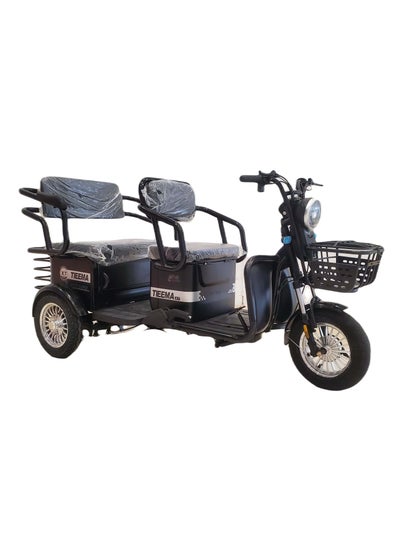 اشتري Kangle X7 Electronic Tricycle For Adults Black في الامارات