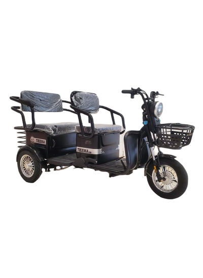 Buy Kangle X7 Electronic Tricycle For Adults Black in UAE