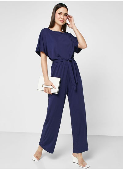 Buy Jumpsuit With Waist Tie in UAE