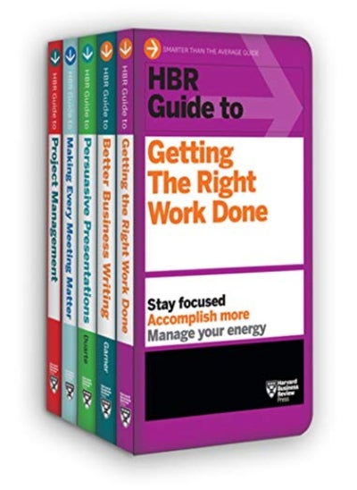 اشتري Hbr Guides To Being An Effective Manager Collection 5 Books Hbr Guide Series في الامارات