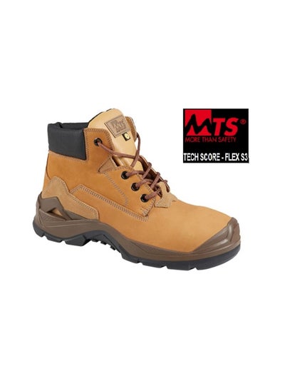 اشتري MTS By Honeywell Professionals Engineers Leather ESD Protected Safety Shoes, Mesh Breathable Lightweight Comfortable Steel Toe Industrial Construction Slip Resistant Boot (U.E 42 - UK 8) في الامارات