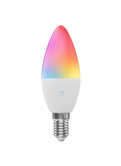 اشتري Wifi Smart LED Bulb 5W E14 عكس الضوء RGBWC ضوء التحكم عن بعد عن طريق تطبيق الهاتف التحكم الصوتي مع Alexa Google Home Assistant في الامارات