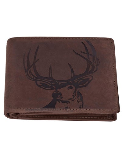 Buy Richard Brown Men’s Leather Wallet | Premium Quality Leather Wallet for Men’s with RFID Blocking | Men’s Wallet in UAE