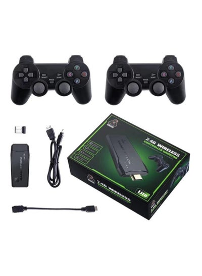 Buy HD Classic Game Console, 10000+ Built-in Games, 9 Emulators Console, HDMI Output TV Video Games, High Definition Game Console with Dual 2.4G Wireless Controllers in UAE