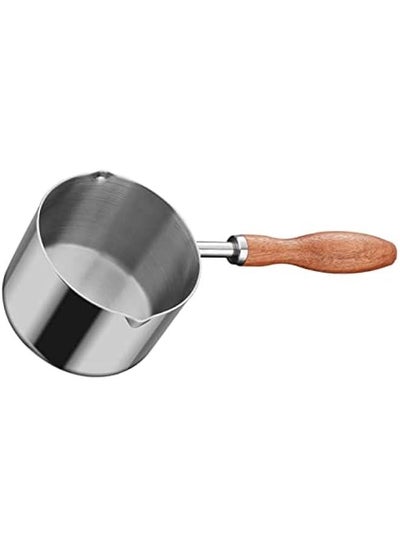 Buy Oil Pan Mini Candy Mini Heater Stainless Steel Saucepan Steaming Pot Candle Making Pot Chocolate Melting Pot Oil Pots for Cooking Deepen Pot Soup Pan Coffee Cheese Cooking Pot in UAE