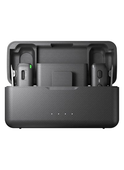 اشتري dji Mic (2 TX + 1 RX + Charging Case) Wireless Lavalier Microphone 250m (820 ft.) Range 15-Hour Battery في الامارات