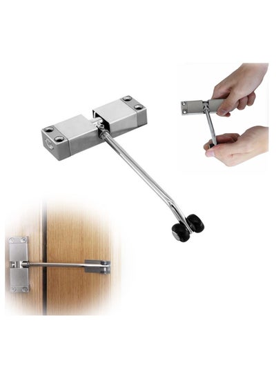 اشتري Automatic Door Closer, Stainless Steel Door Closing Controller for Residential Commercial Use,Adjustable Closing Speed System في الامارات