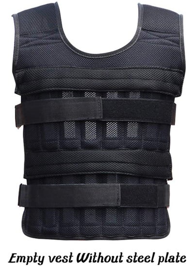 Buy Weight Vest - Fitness Running Exercise Weight Vest, Training Sports Loading Weight Vest For Men Women Suitable 25-35kg (when loading steel bars) in Saudi Arabia