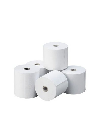 Buy Cash Machine POS Roll 76 X 70mm - White (box / 20 rolls) in UAE