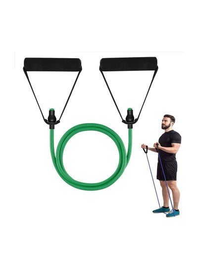 Buy Exercise Bands Workout Resistance Bands with Comfort Handles Yoga Tension Rope Workout Exercise Bands for Working Out,Exercise Cord Stretch Bands for Exercise Physical Therapy in UAE