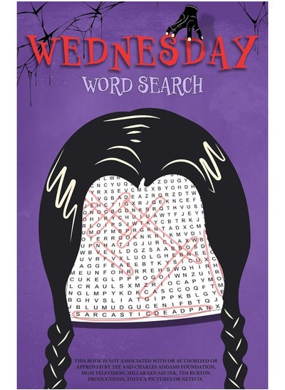 اشتري Wednesday Word Search: An Unofficial Activity Book في الامارات