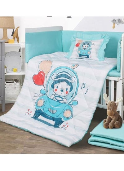 Buy 5-Piece Baby Crib Bedding Set in Saudi Arabia