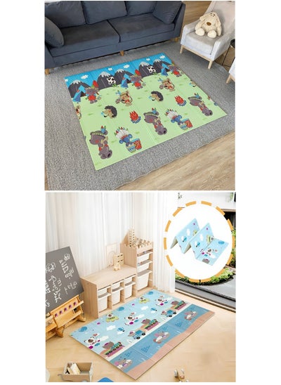 Buy Baby Play Mat,200x180 cm Play Mat for Baby,Foldable Kids Play Mat, Foam Play Mat,Infant Play Mat,Waterproof Crawling Mat in Saudi Arabia