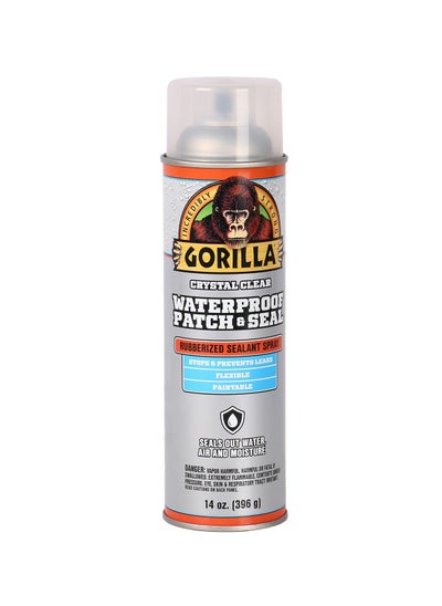 Buy Gorilla Waterproof Patch & Seal Clear Spray 14oz in UAE