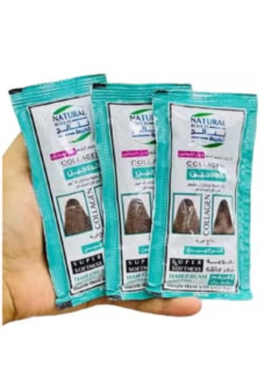 Buy Nature Results Collagen Hair Cream Protein Replacement 3Sachets 35 GM in Egypt