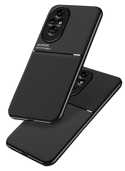 Buy Protective Case Cover For Honor 200 Pro 5G Black High end Business in Saudi Arabia