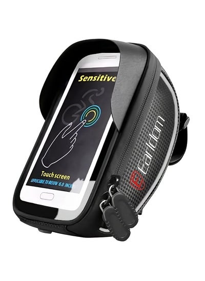 Buy ET-S8 Waterproof Impermeable Touch Screen Mobile Storage Bag For Bicycle Motorcycle in UAE