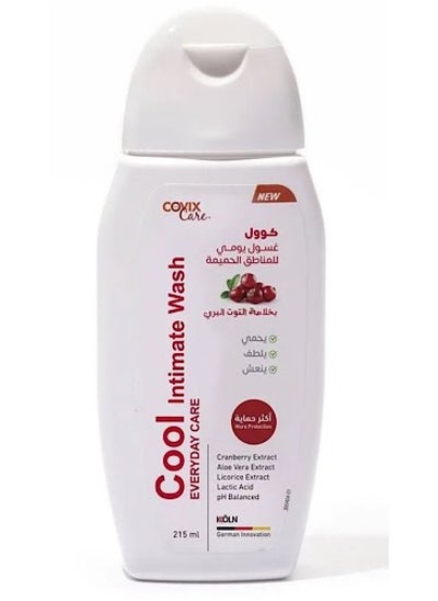 Buy Cool Daily Intimate Care Wash With Raspberry Extract 215 ml in Saudi Arabia