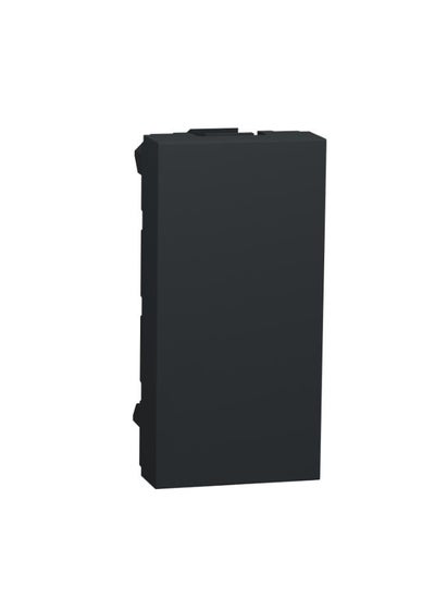 Buy Schneider Electric, Unica Top/Class - Blind Cover Plate For - 1 M - Graphite (Nu986554) in Egypt