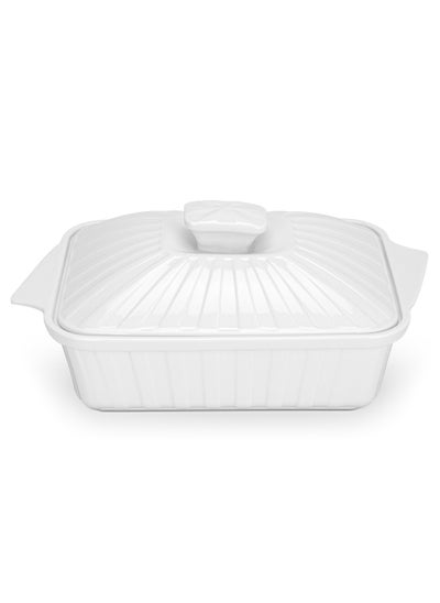 Buy Rectangular Baking Dish 1.6L 25x19x13cm Horeca Series, in UAE