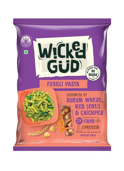 اشتري Durum Wheat Fusilli Pasta 400gm في الامارات