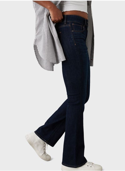 Buy Low Rise Bootcut Jeans in Saudi Arabia