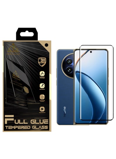 Buy One Minute Prince Glass Screen Protector 2.5D Full Glue Full edge coverage Easy to install and remove for installation of another screen protector Comfortable texture Works well with fingerprint For Realme 12 Pro 5G/Realme 12 Pro Plus 5G in Egypt