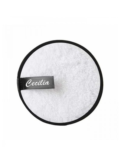 Buy Reusable makeup remover towel from Cecilia, white in Saudi Arabia