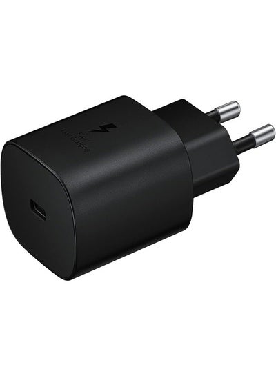 Buy 25W PD USB-C Super Fast Charging Travel Adapter (EU Plug) for Samsung Devices in Egypt