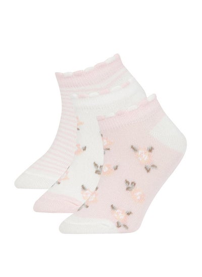 اشتري Girl High Cut Low Cut Socks - 3 Pieces في مصر