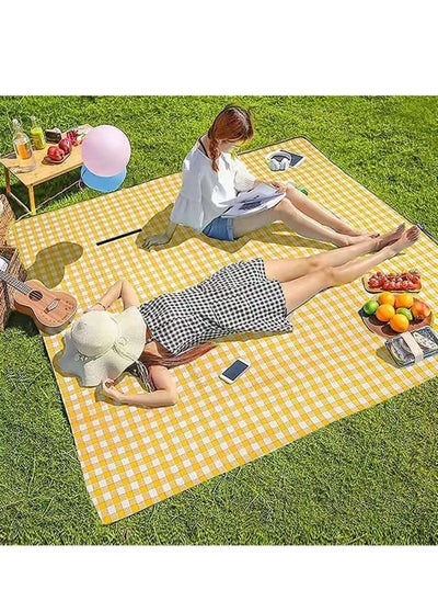 Buy Oxford Foldable Outdoor Camping Mat Widen Picnic Mat 200*200cm in Saudi Arabia