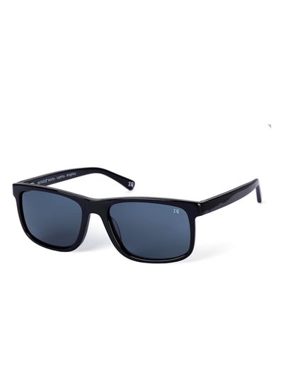 Buy BIS-7012 men Classic Rectangle Sunglasses Black 58 mm in UAE