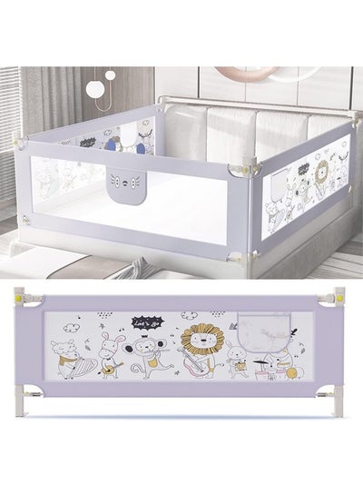 Bed Rails Guard Bedrail For Toddlers Extra Long Bed Guard Fence 2M